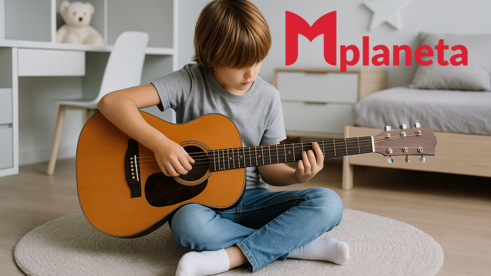 Pokój dla młodego gitarzysty